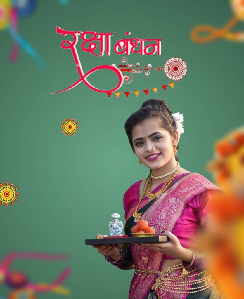 Happy Raksha Bandhan Background With Girl 8 Happy Raksha Bandhan Background With Girl