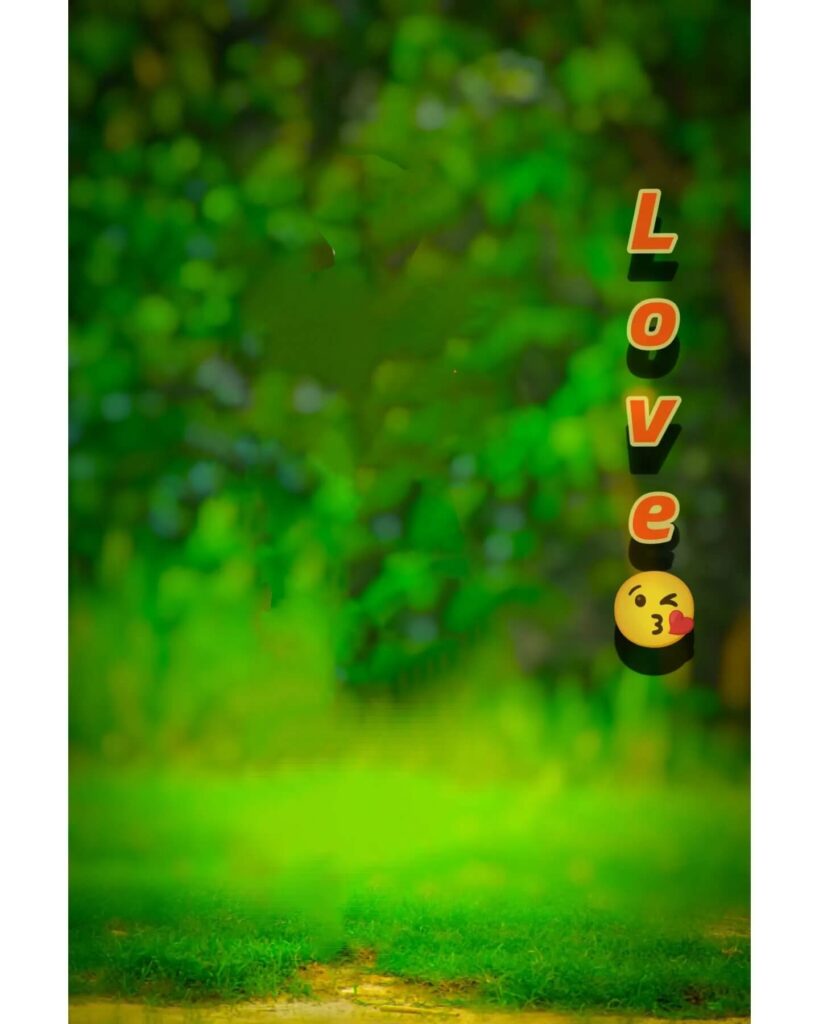 love photo editing background