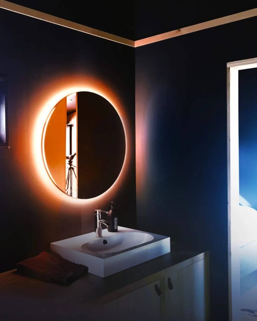 ring light photo editing background