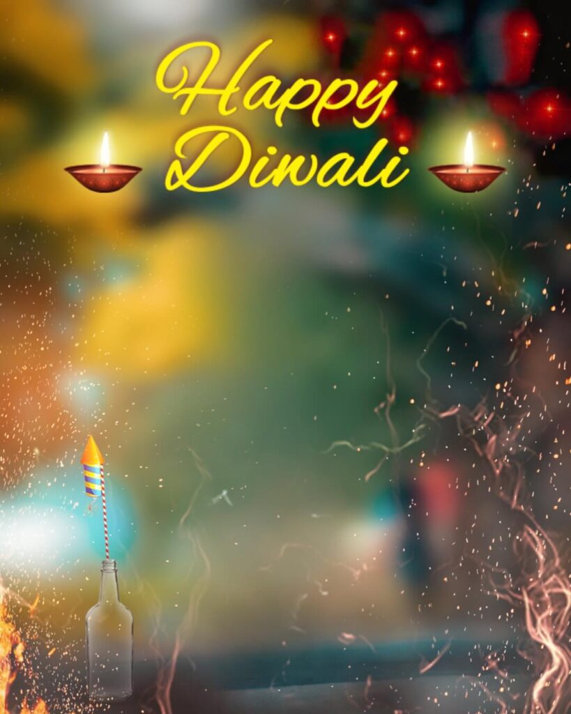 happy diwali background for editing