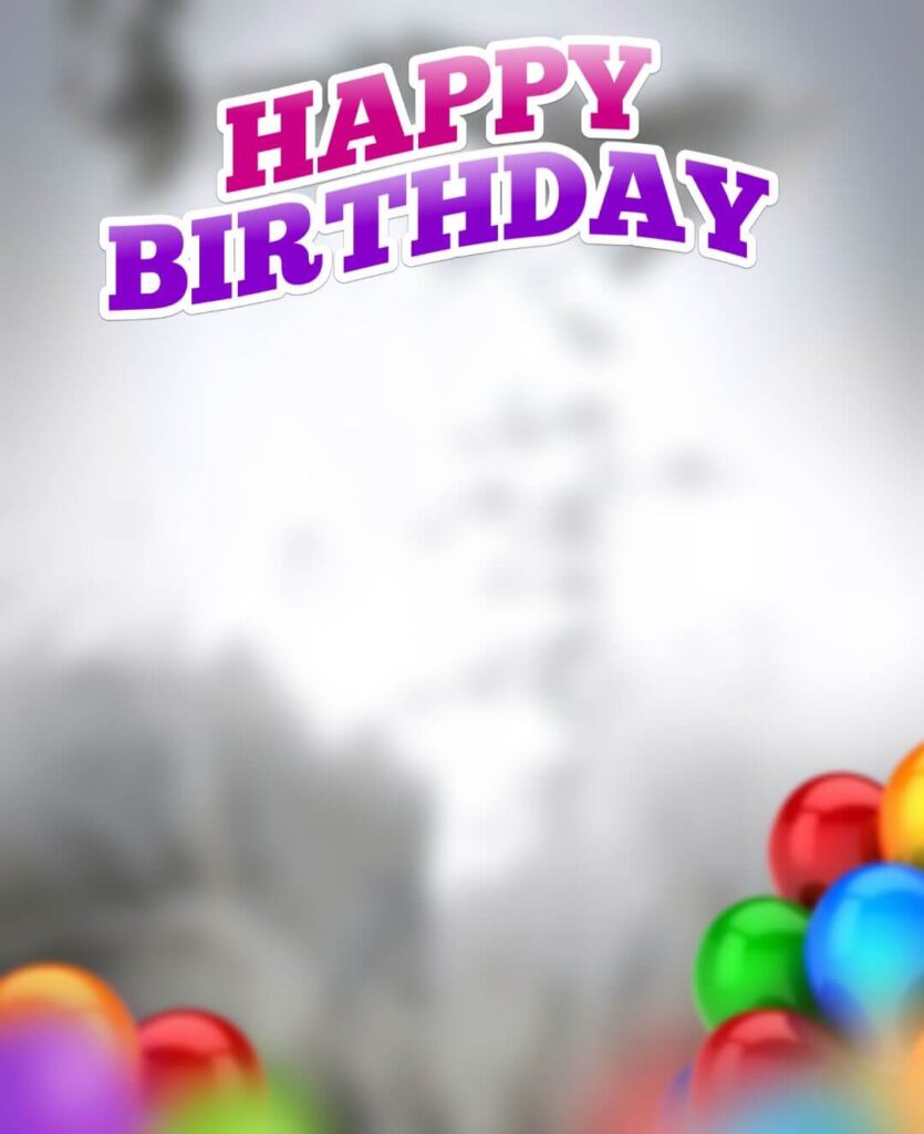 Best Happy Birthday Editing Background