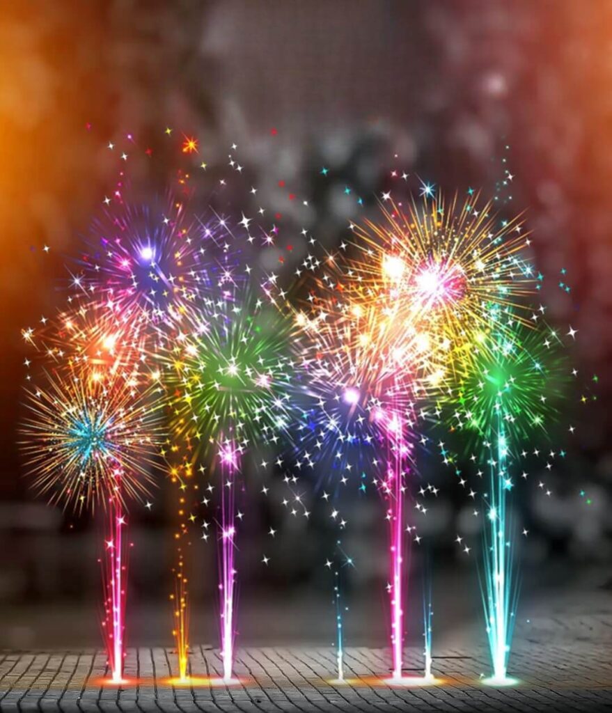 Firework Happy Diwali New background