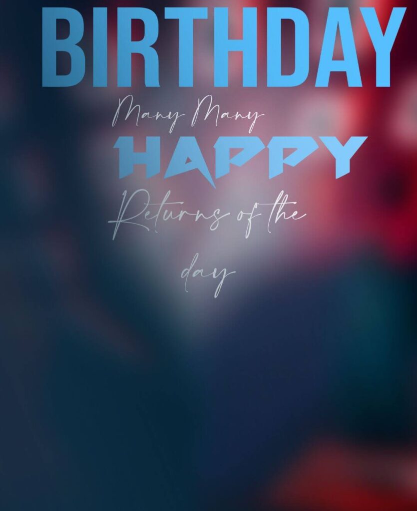 birthday background for editing download