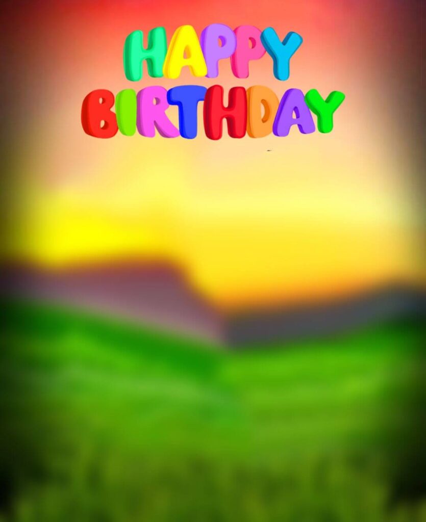 happy birthday background images hd for editing