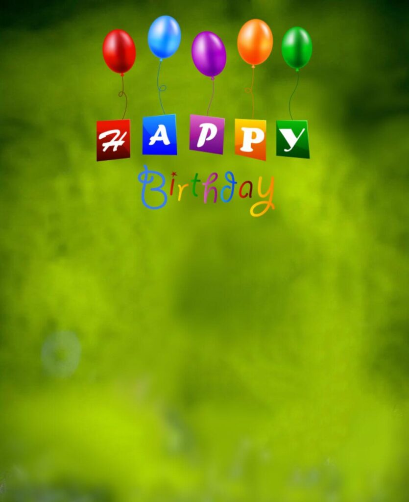 photo edit happy birthday background
