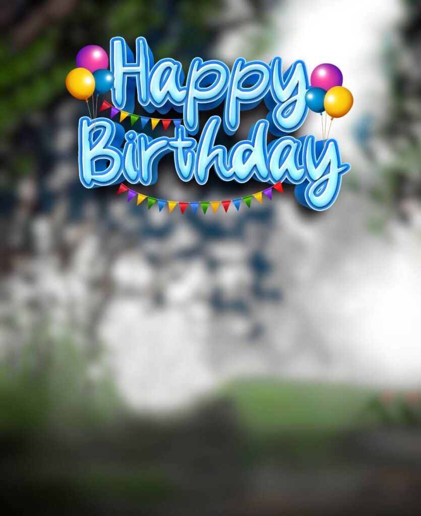photo editing birthday background