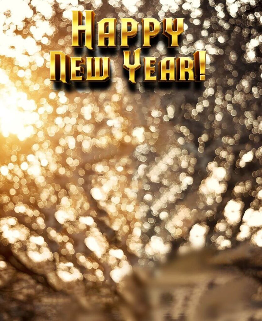 2024 Happy New Year Background HD For 1080p
