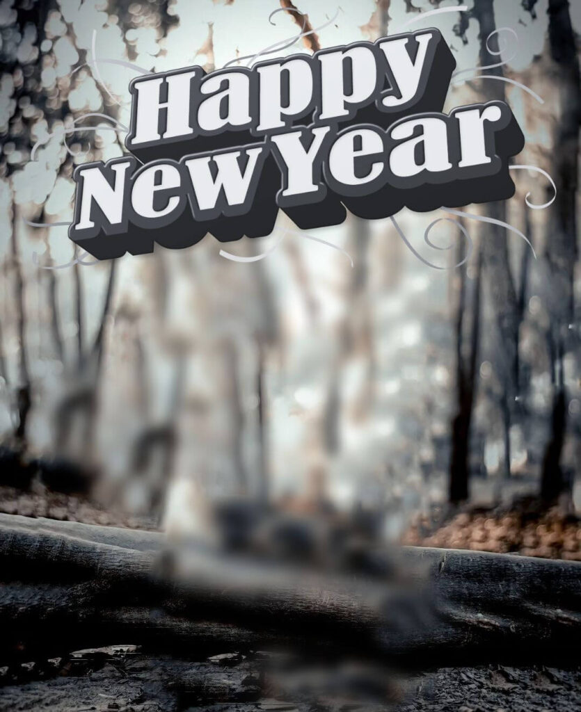 2024 Happy New Year Background HD For Snapseed Editing Pic