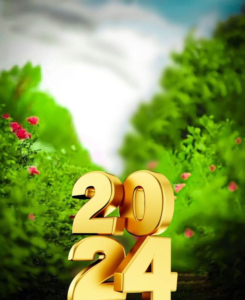 Blur Editing CB Background Happy New Year 2024