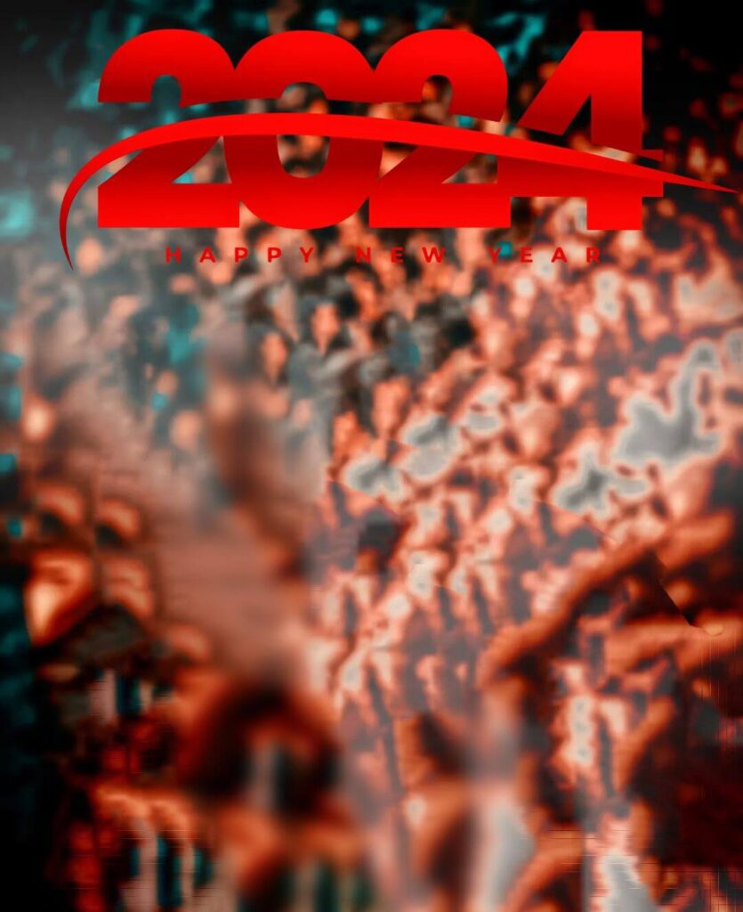 Blur Editing CB Backgrounds Happy New Year 2024