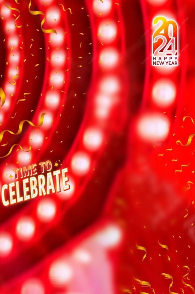 Happy New Year 2024 Background HD new 4k