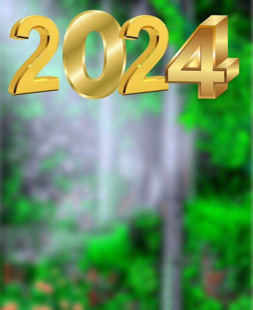 Happy New Year Background Full Stock Download 2024
