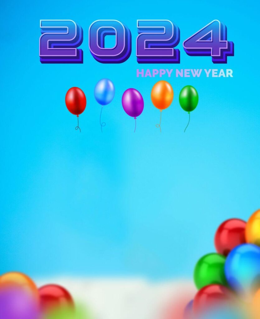 Happy New Year CB Background Editing 2024