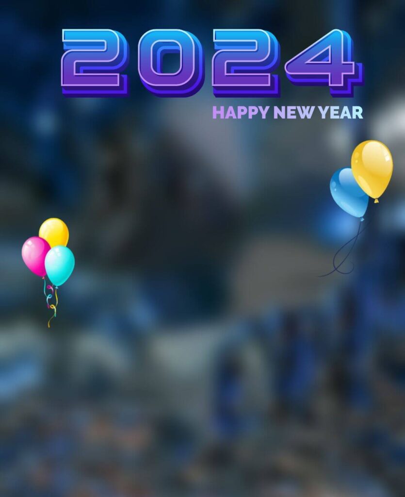 Happy New Year Editing CB Background 2024
