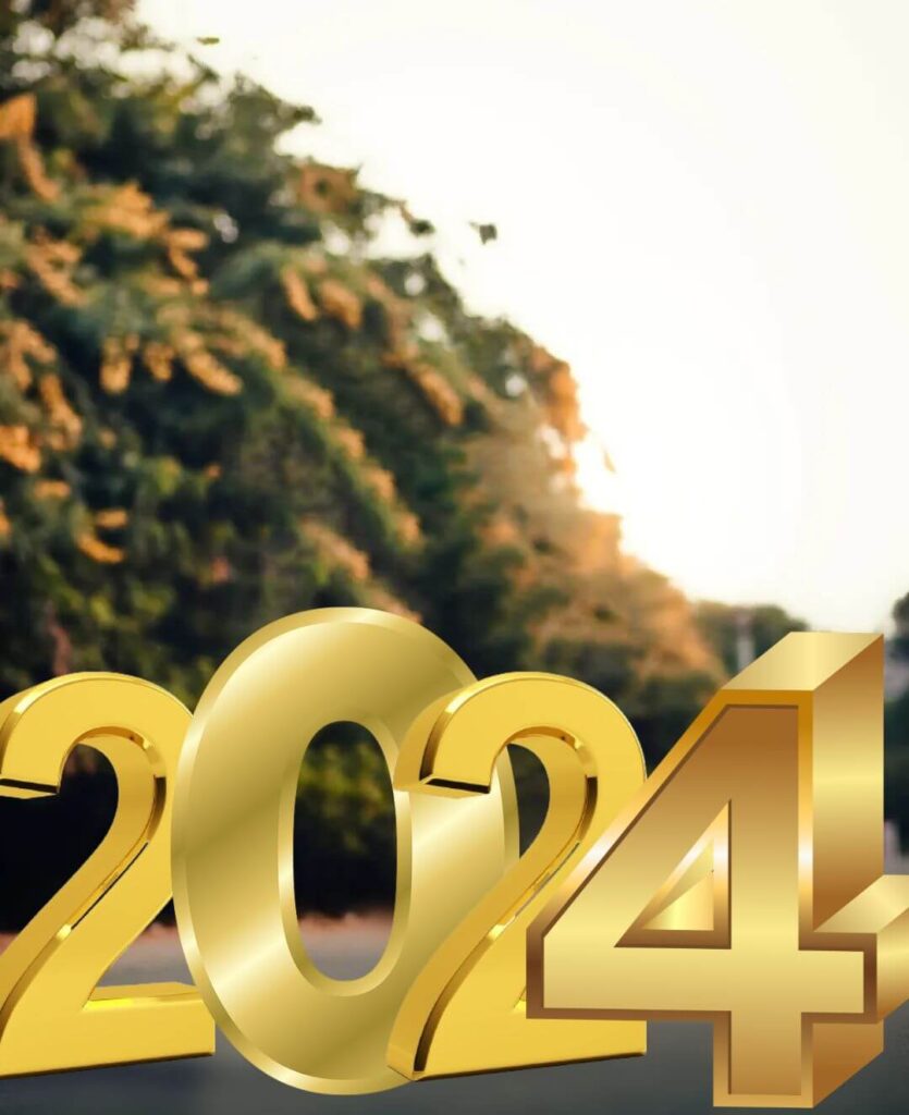 Hd 2024 Happy New Year HD Background