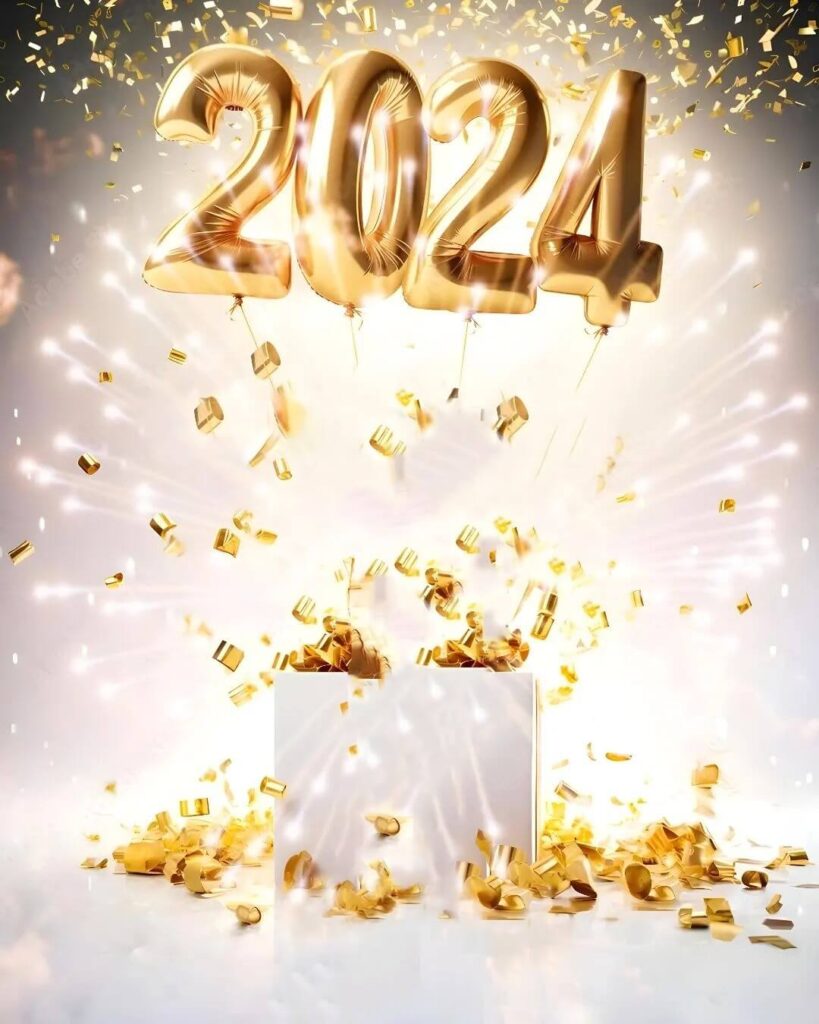 New Year 2024 Full HD Background For CB Photo Editing