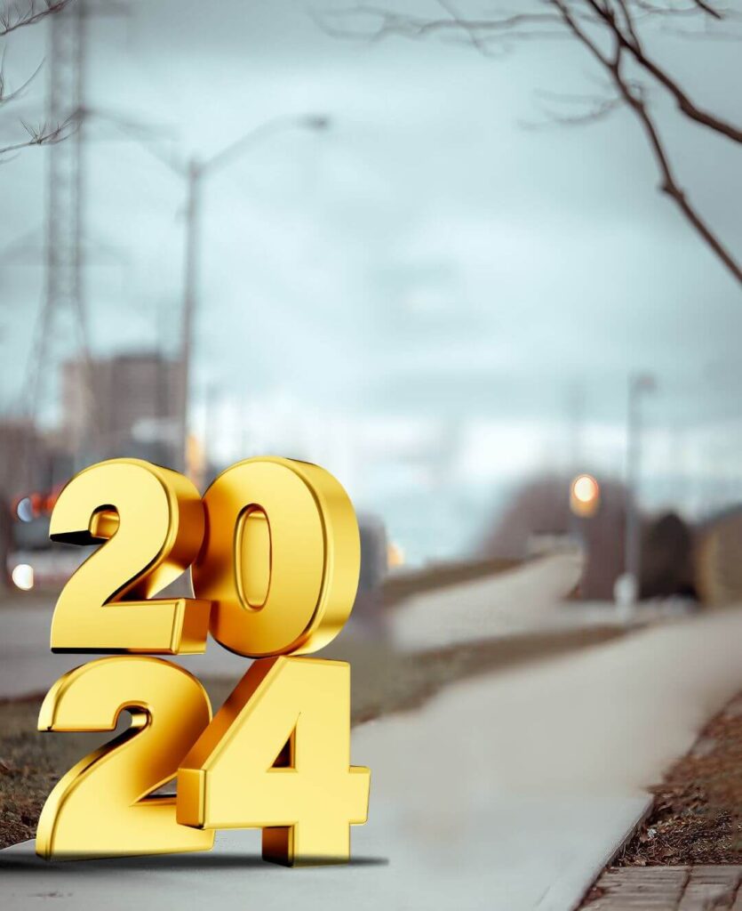 Top Happy New Year 2024 CB Background Full HD Download