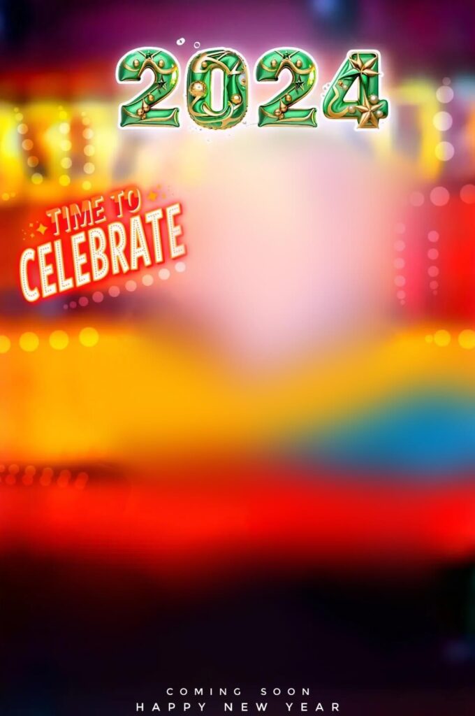 new 2024 Happy New Year HD Background