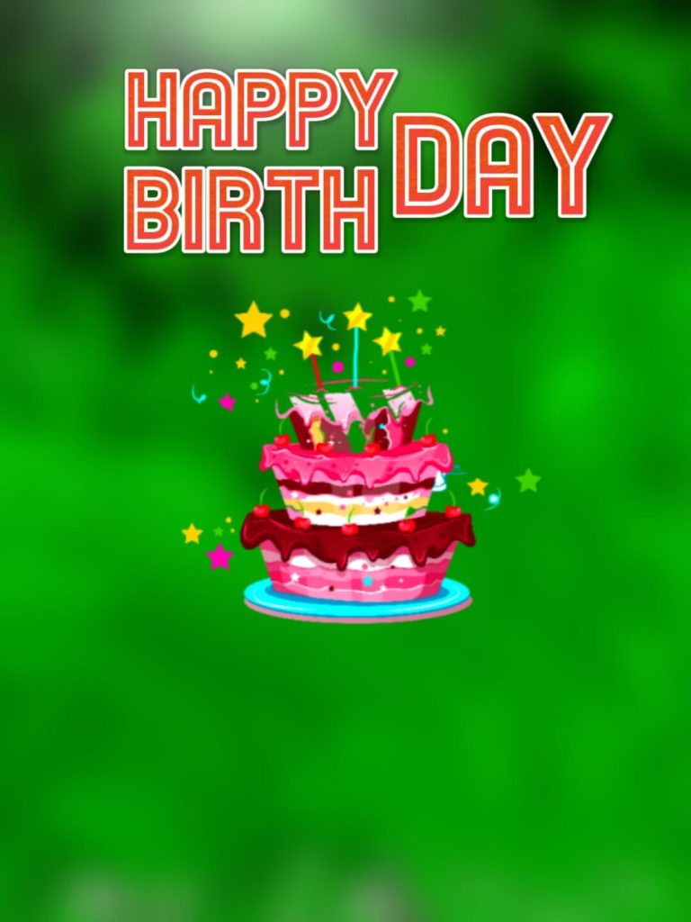 happy birthday background for editing hd