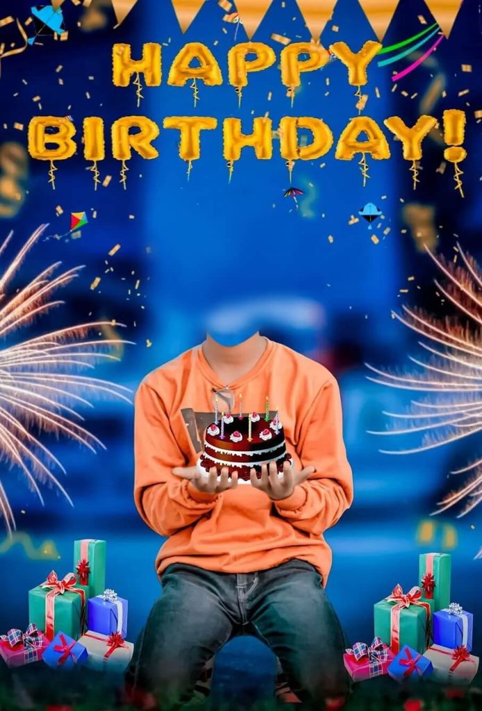 without head boy birthday background for editing full hd
