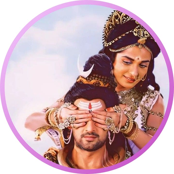 Download Shiv Parvati Marriage Romantic Photo