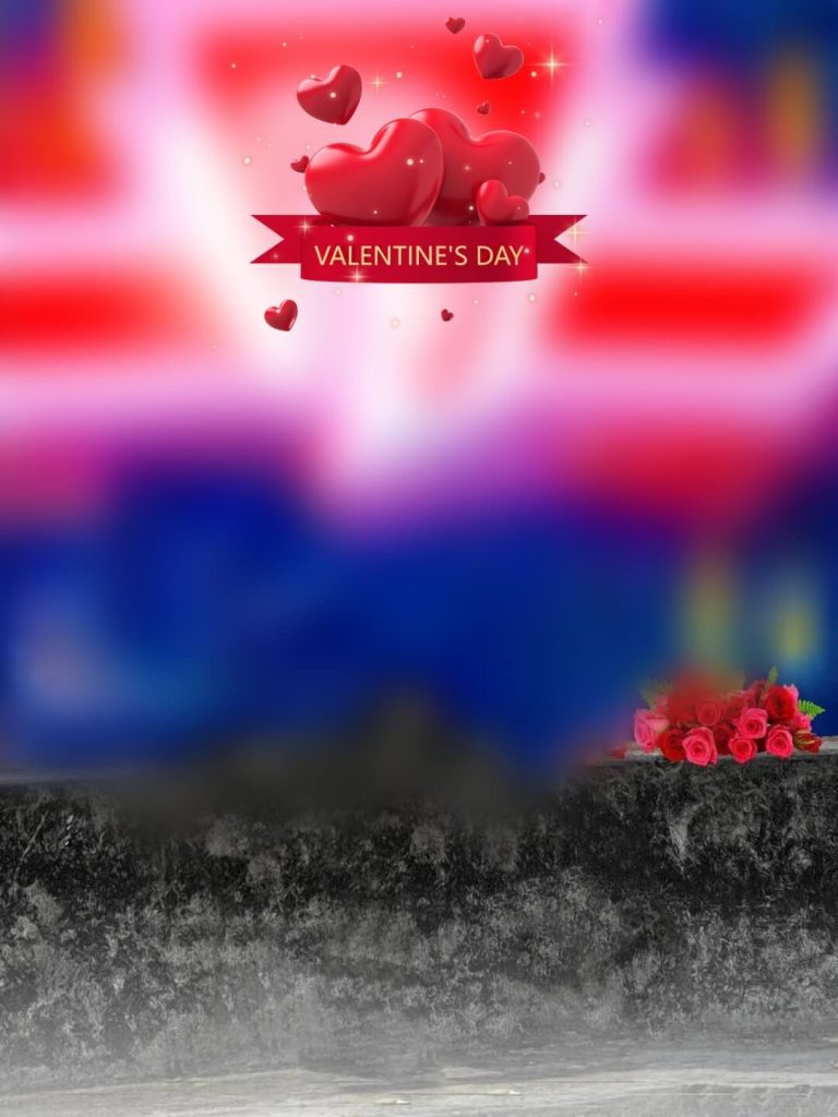 Happy Valentine Day Editing Background For Photoshop