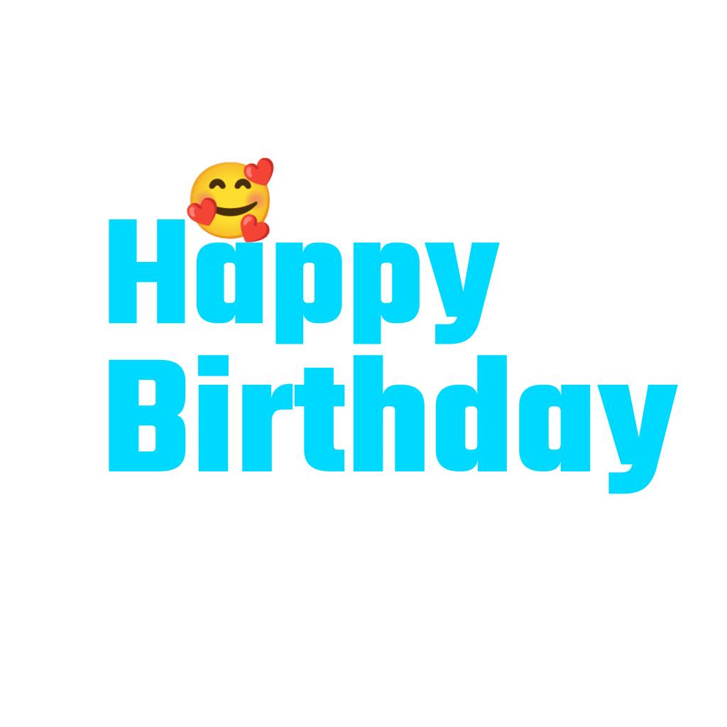 200+ Happy Birthday Text PNG Free Download 2024 4 birthday text png new