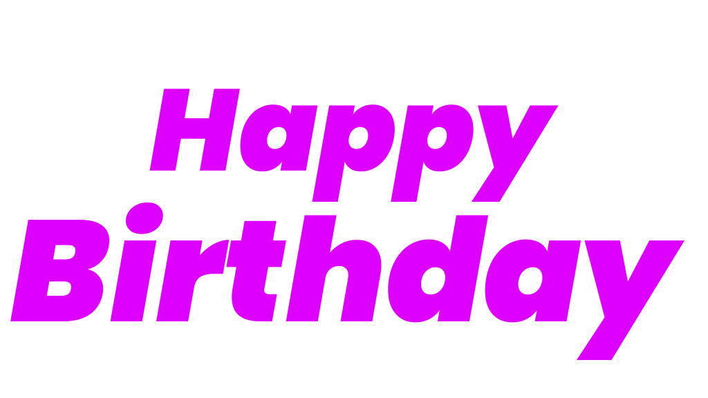 200+ Happy Birthday Text PNG Free Download 2024 8 happy birthday png black background
