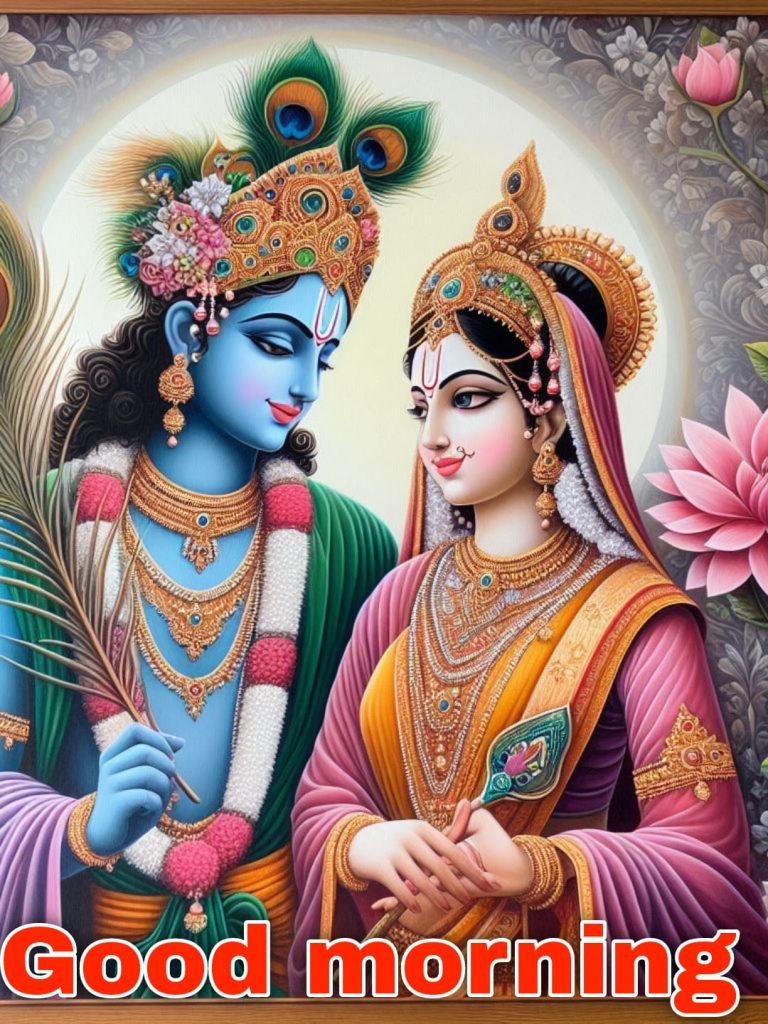 radha krishna good morning quotes in english