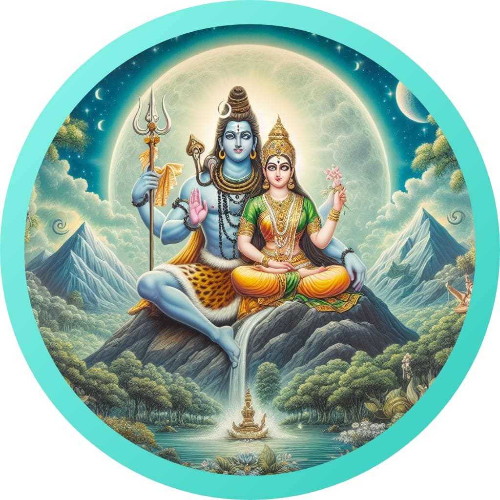 shiv parvati images love dp