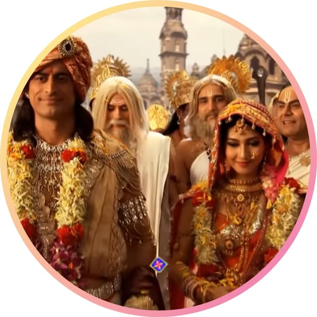 shiv parvati marriage images