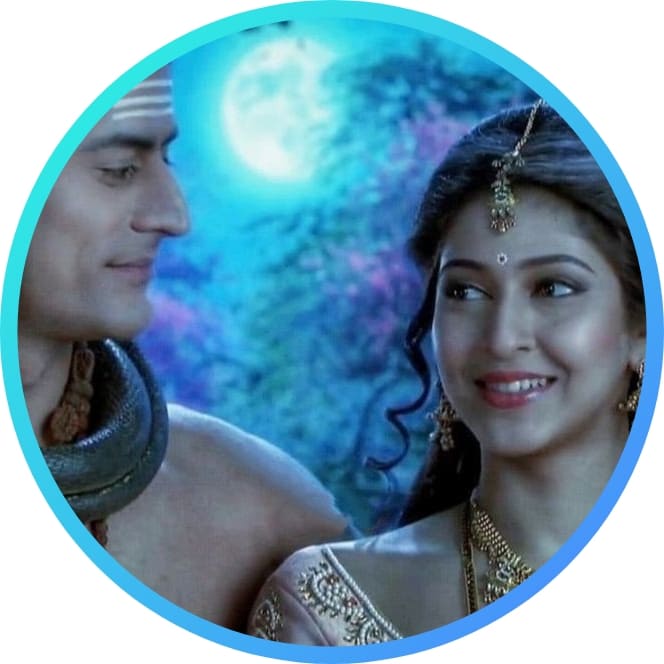 shiv parvati marriage photo