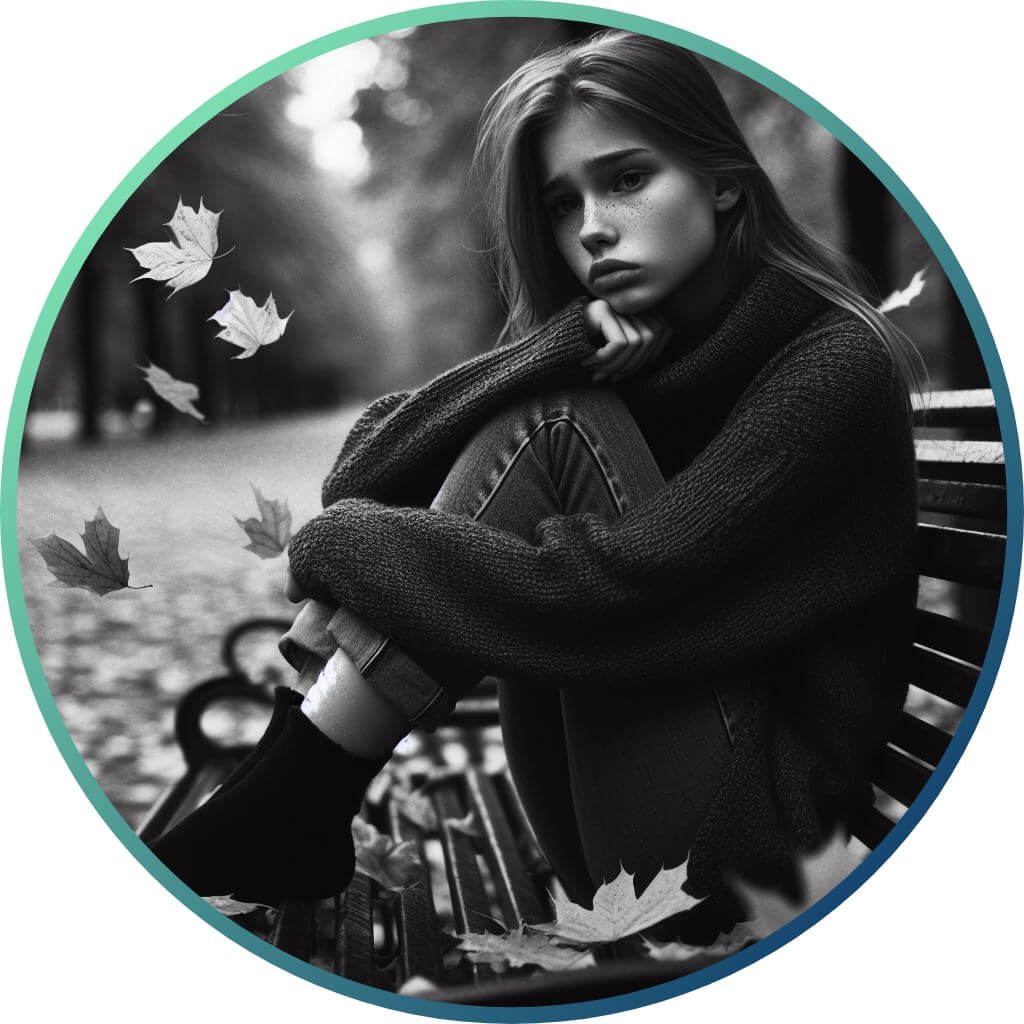 alone sad girl dp for facebook