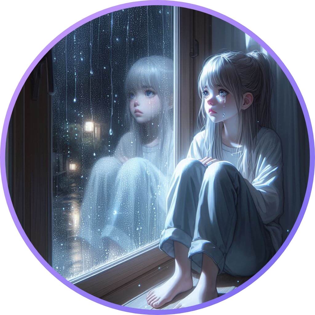 sad girl dp for whatsapp