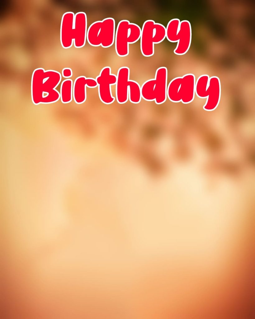 birthday editing background
