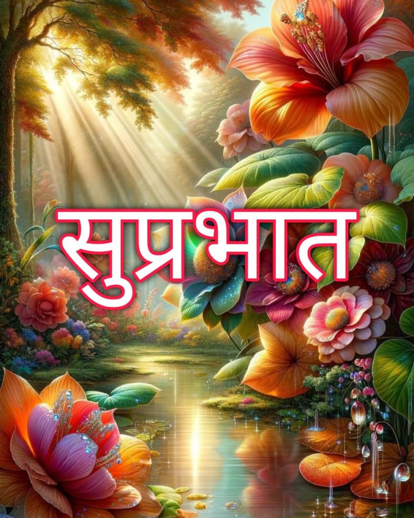 good morning images with quotes for whatsapp in hindi