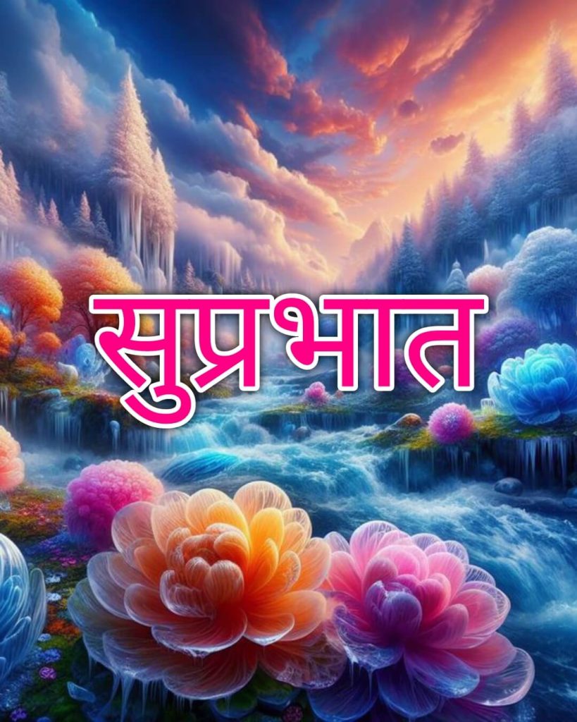 good morning images with quotes in hindi