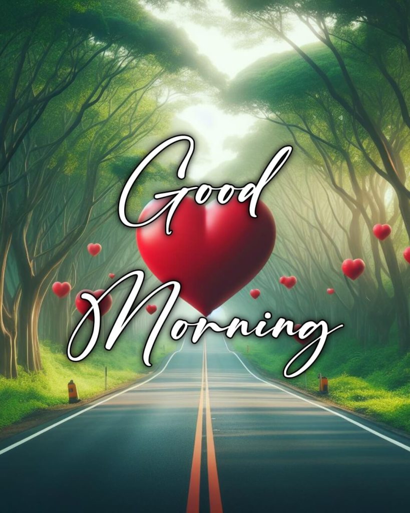 good morning love flower images