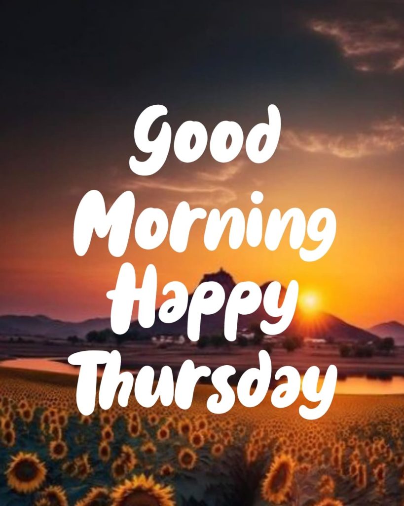 good morning thursday blessings
