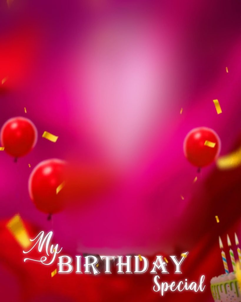 happy birthday picsart editing background
