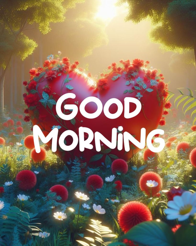 love beautiful good morning image