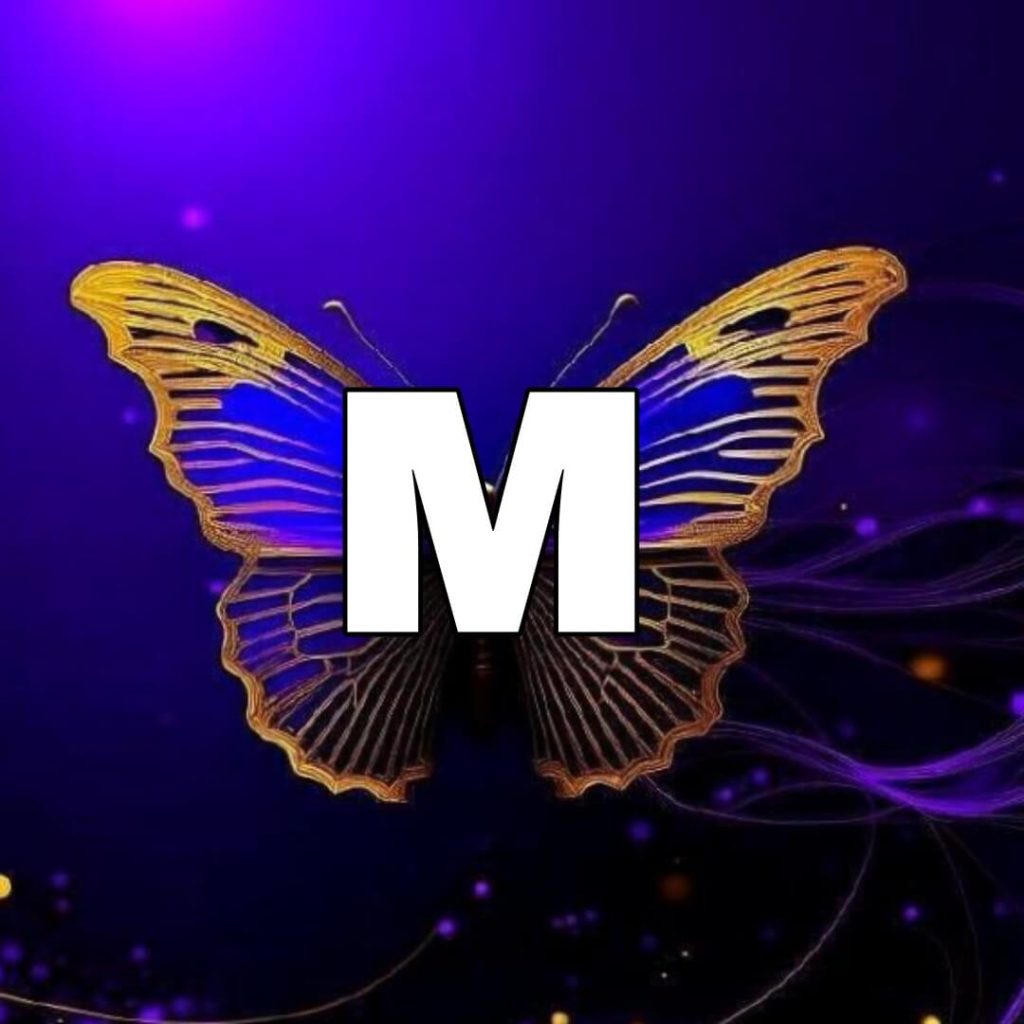 m style letter image