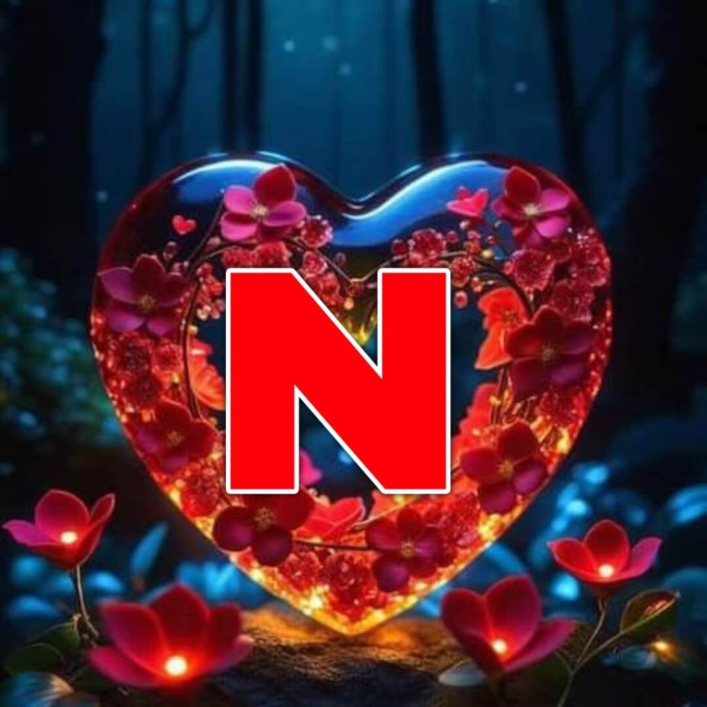 n name dp, pic, images for whatsapp & instagram 2024 17 n name dp love
