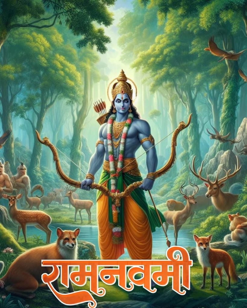 ram navami background hd for editing