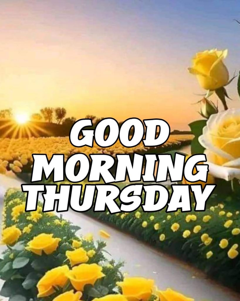 shubh thursday good morning