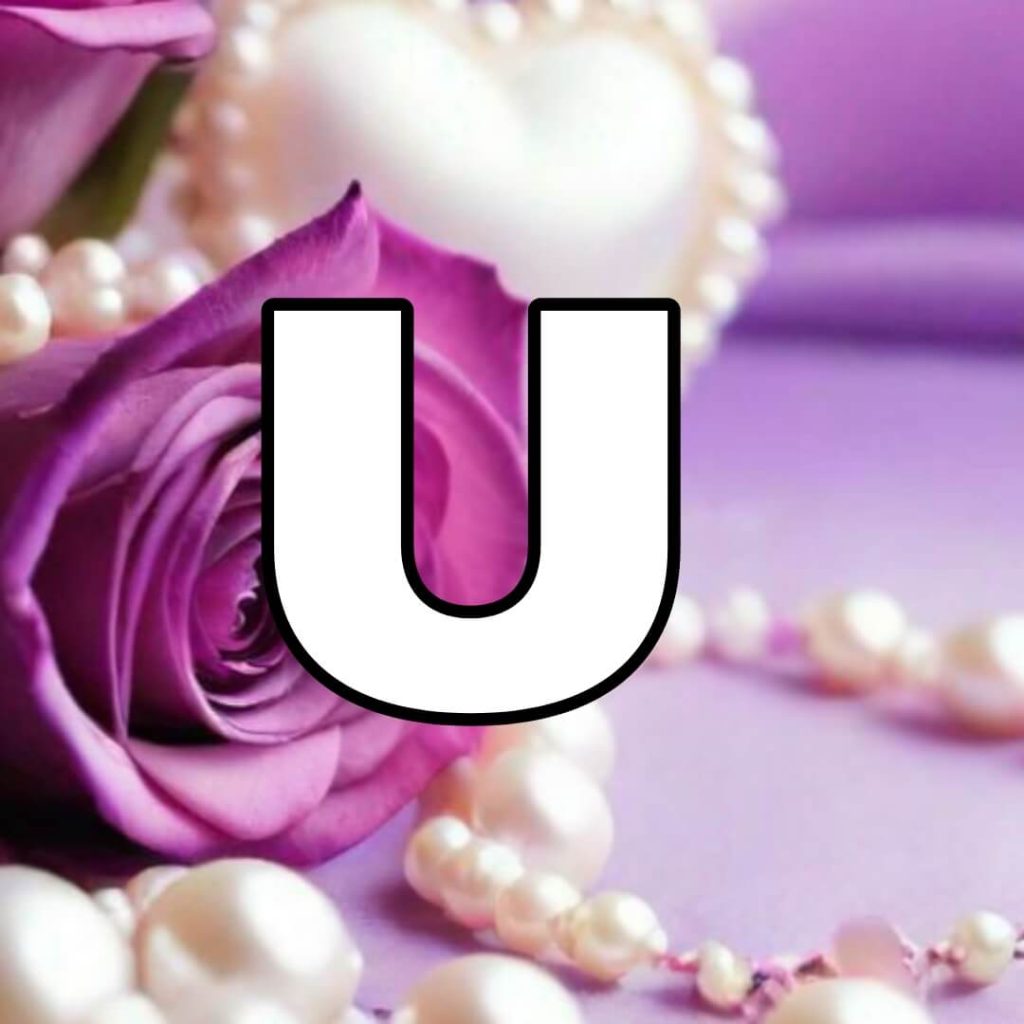 u name dp for whatsapp & instagram profile pi 9 u letter images in heart download