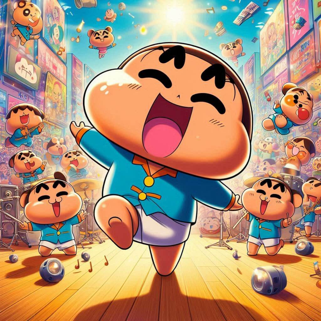 funny shinchan wallpaper