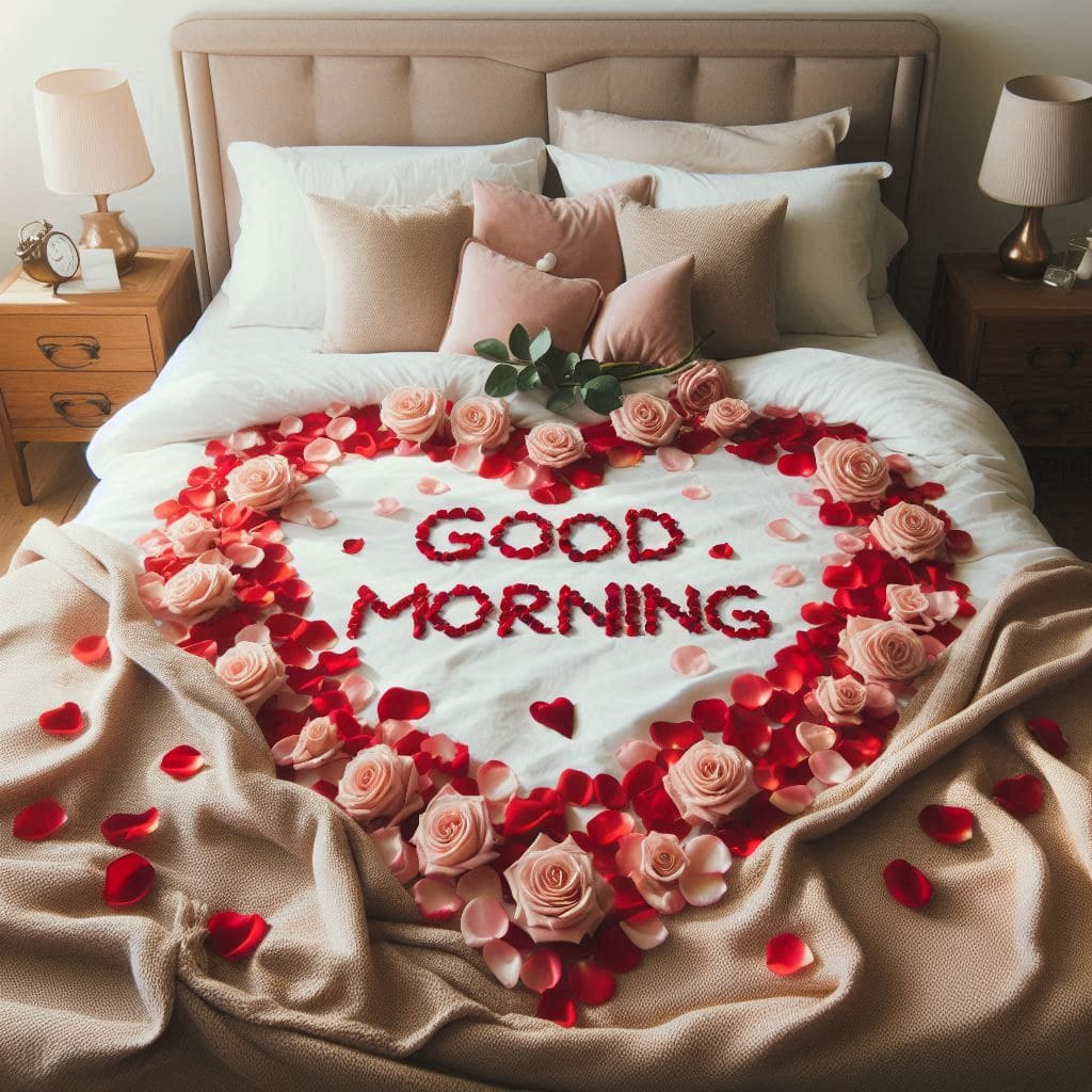 good morning romantic love images