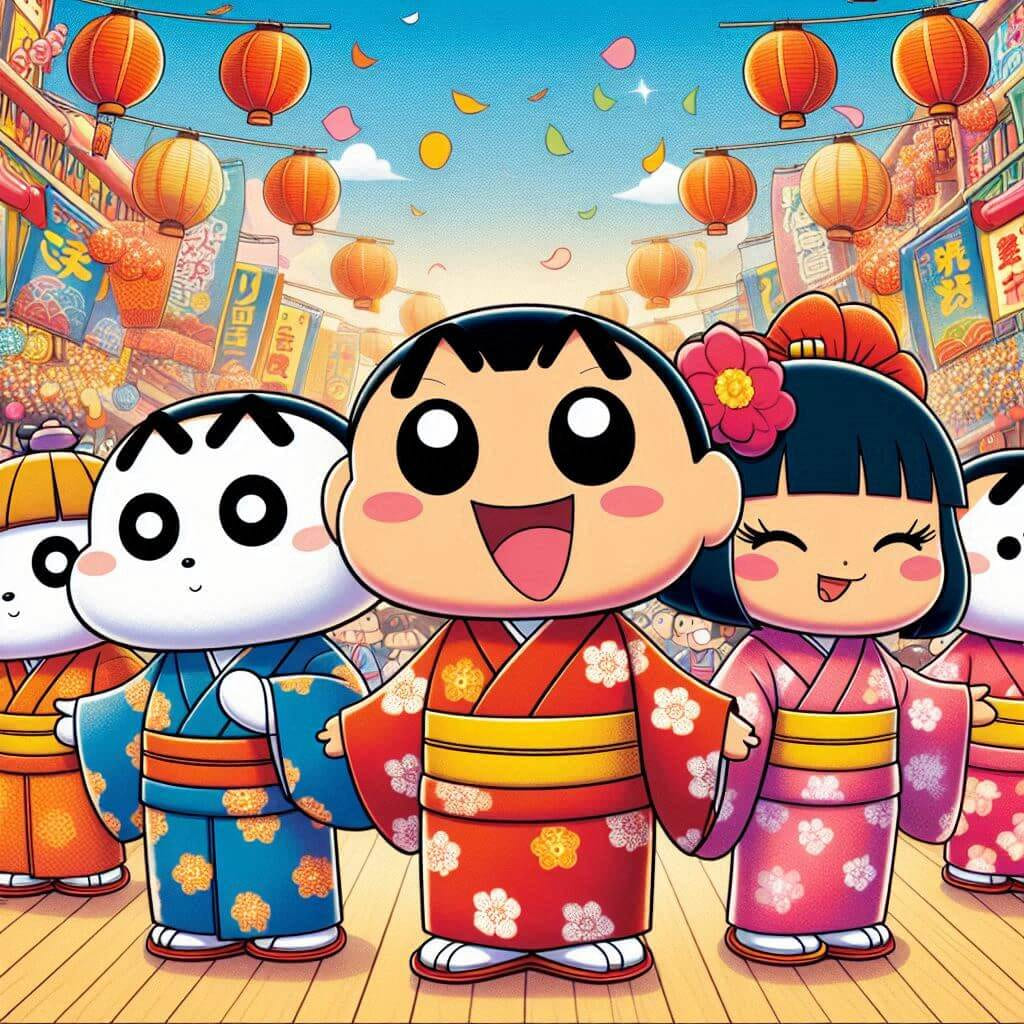 shinchan love wallpaper