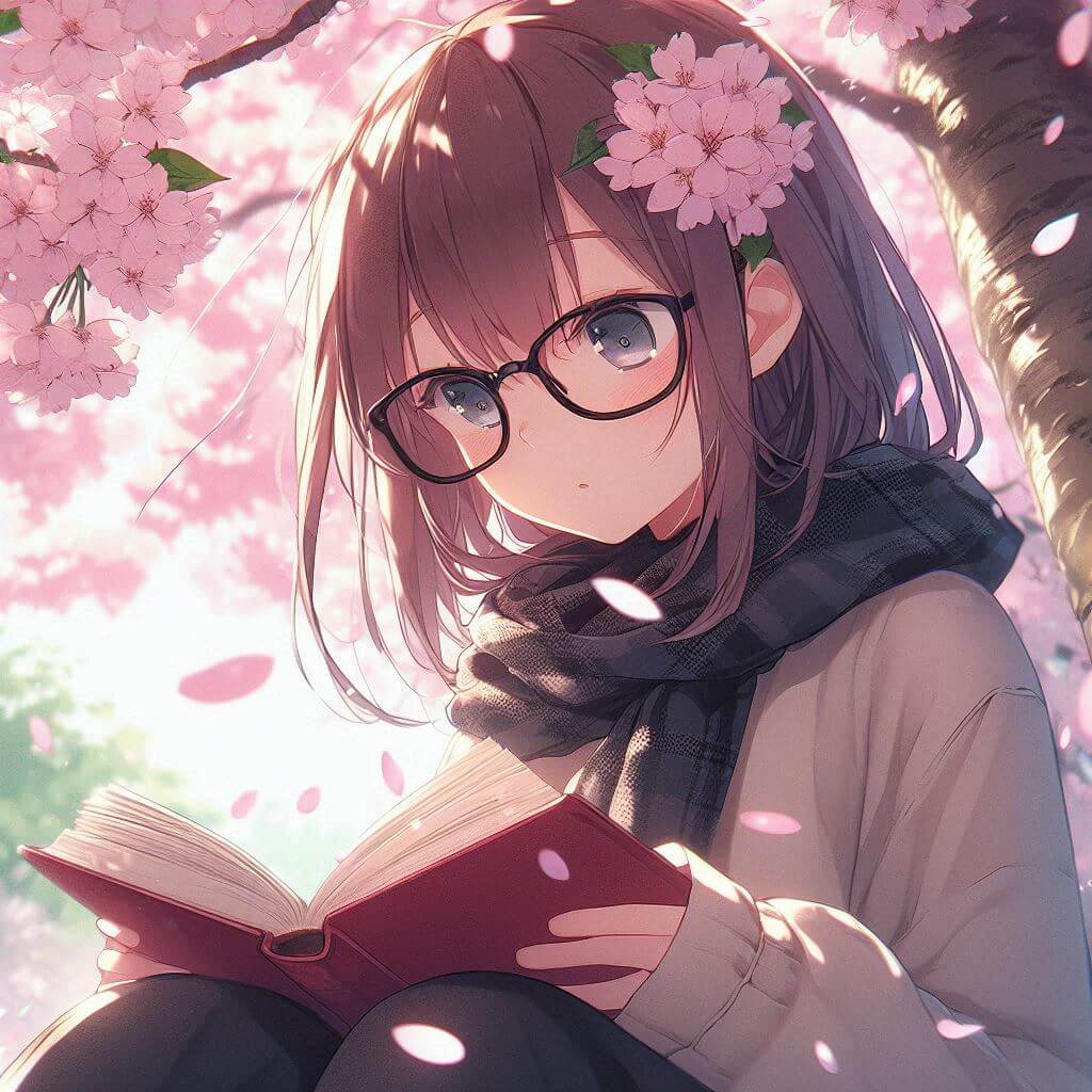 Anime Girl pfp Aesthetic pink